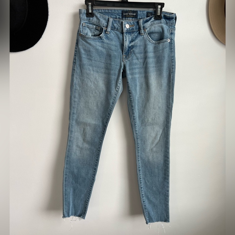 Lucky Brand Light-wash Skinny Jeans